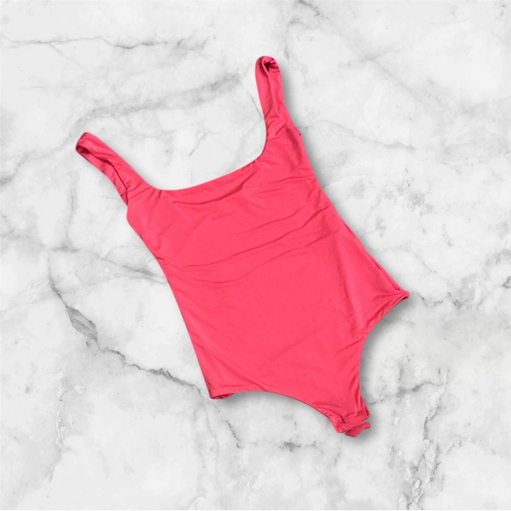Vibrant Prettylittlething Pink Bodysuit Size 4